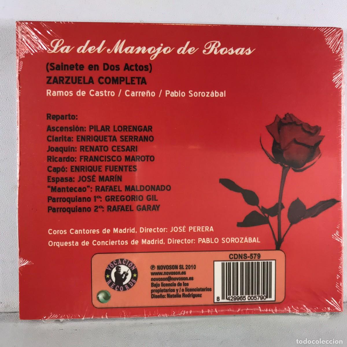 CDs de m&uacute;sica: Pilar Lorengar ● La Del Manojo De Rosas ● CD, Reissue - Foto 2