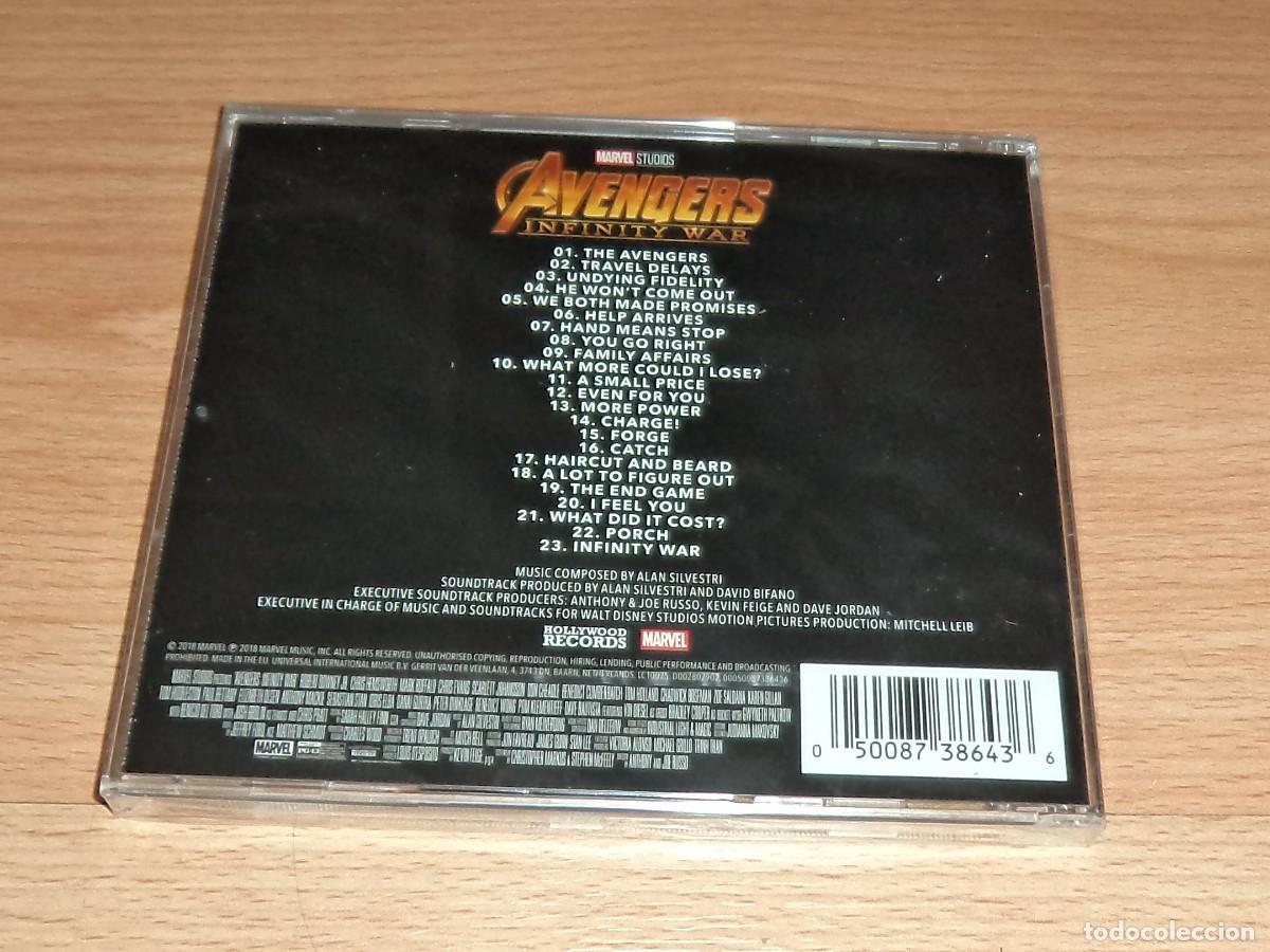 CDs de m&uacute;sica: O.S.T. CD : Avengers : Infinity War . BSO - Foto 2