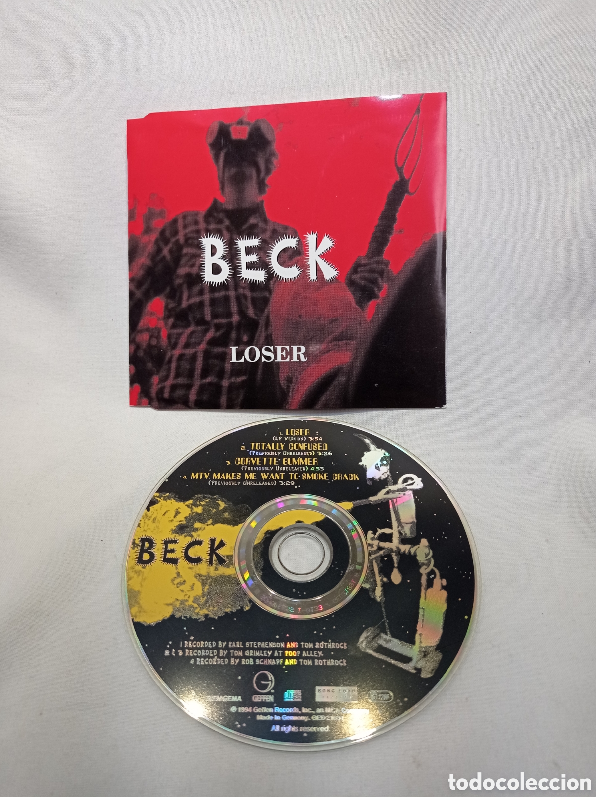 CDs de m&uacute;sica: CD SINGLE BECK LOSER. SIN CAJA - Foto 1