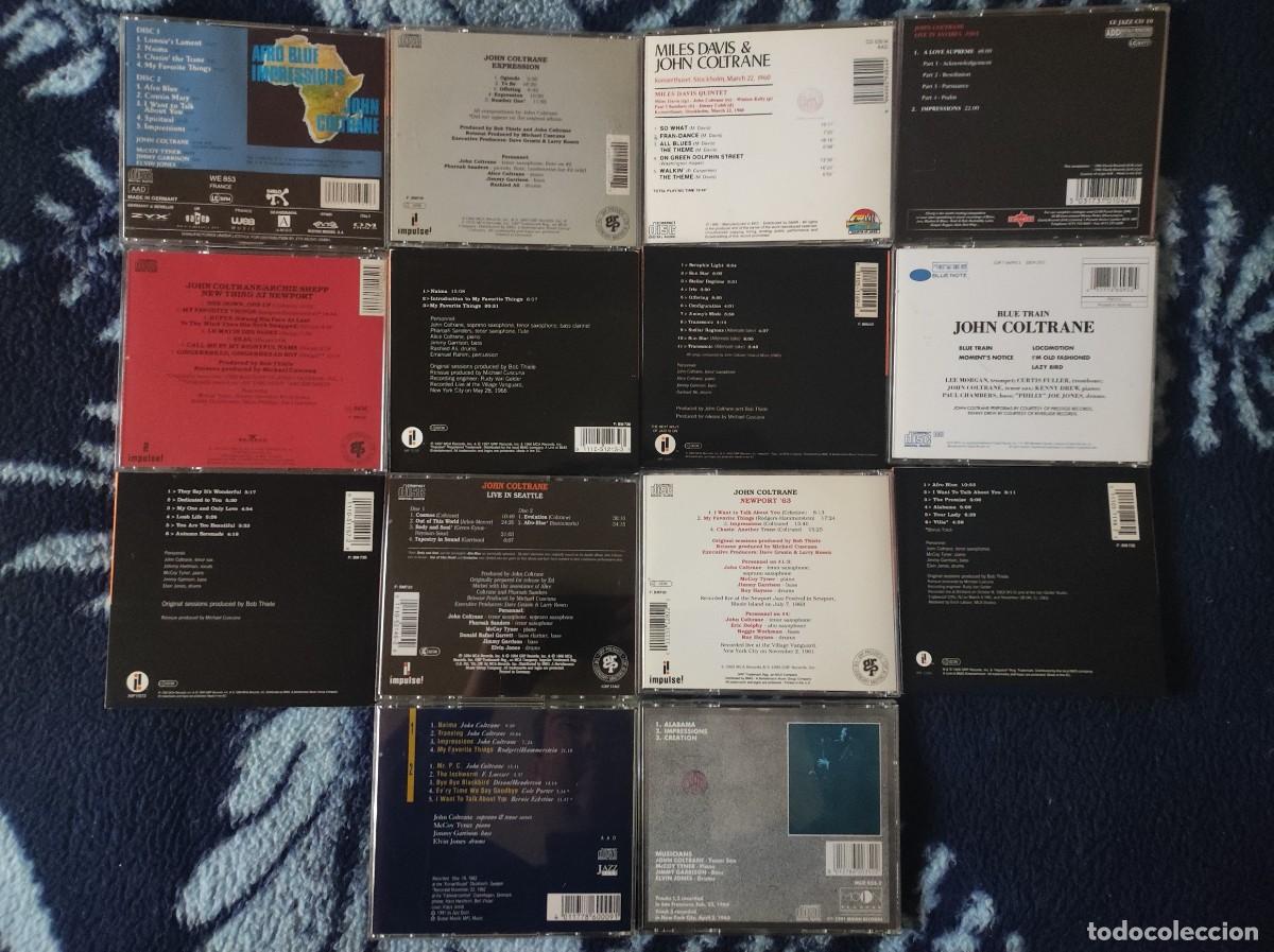 CDs de m&uacute;sica: Lote John Coltrane - 13 cds - Foto 3
