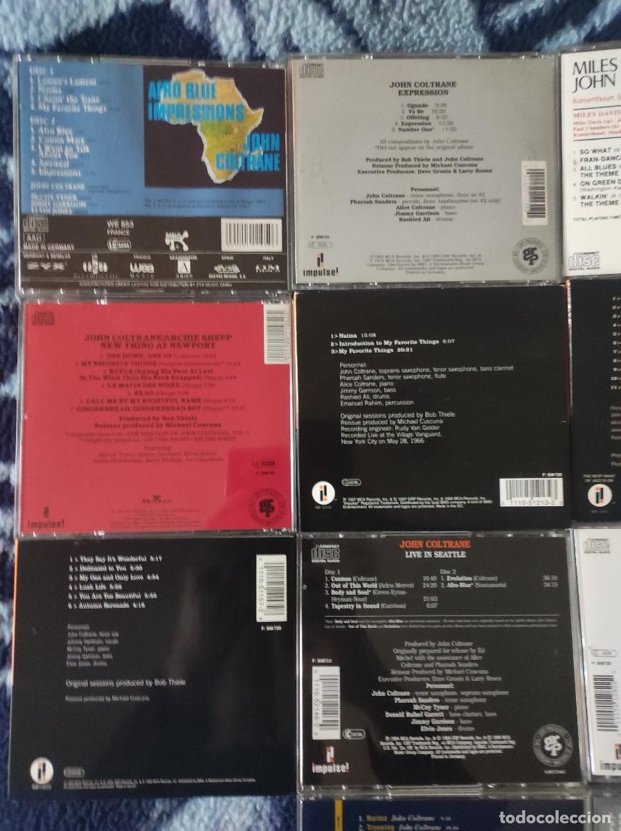 CDs de m&uacute;sica: Lote John Coltrane - 13 cds - Foto 4