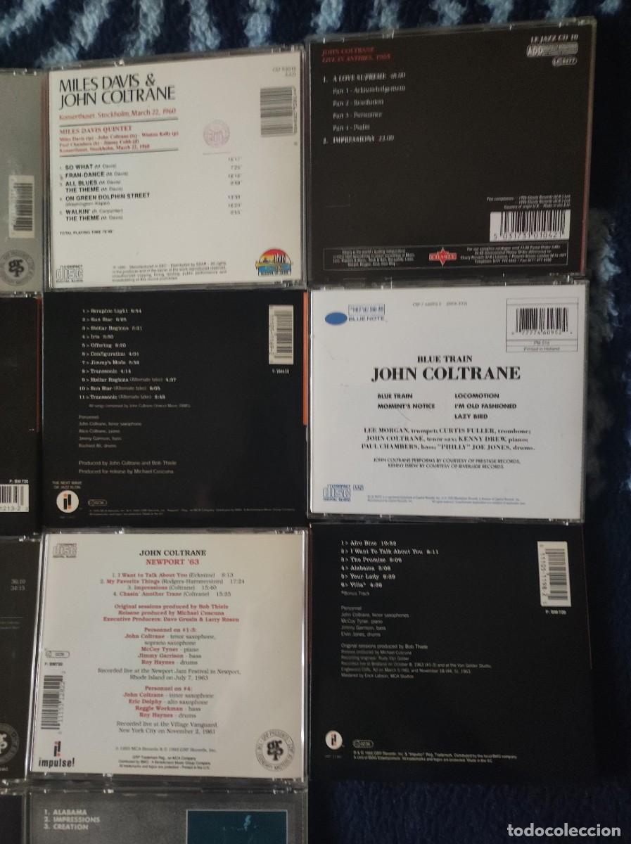 CDs de m&uacute;sica: Lote John Coltrane - 13 cds - Foto 5