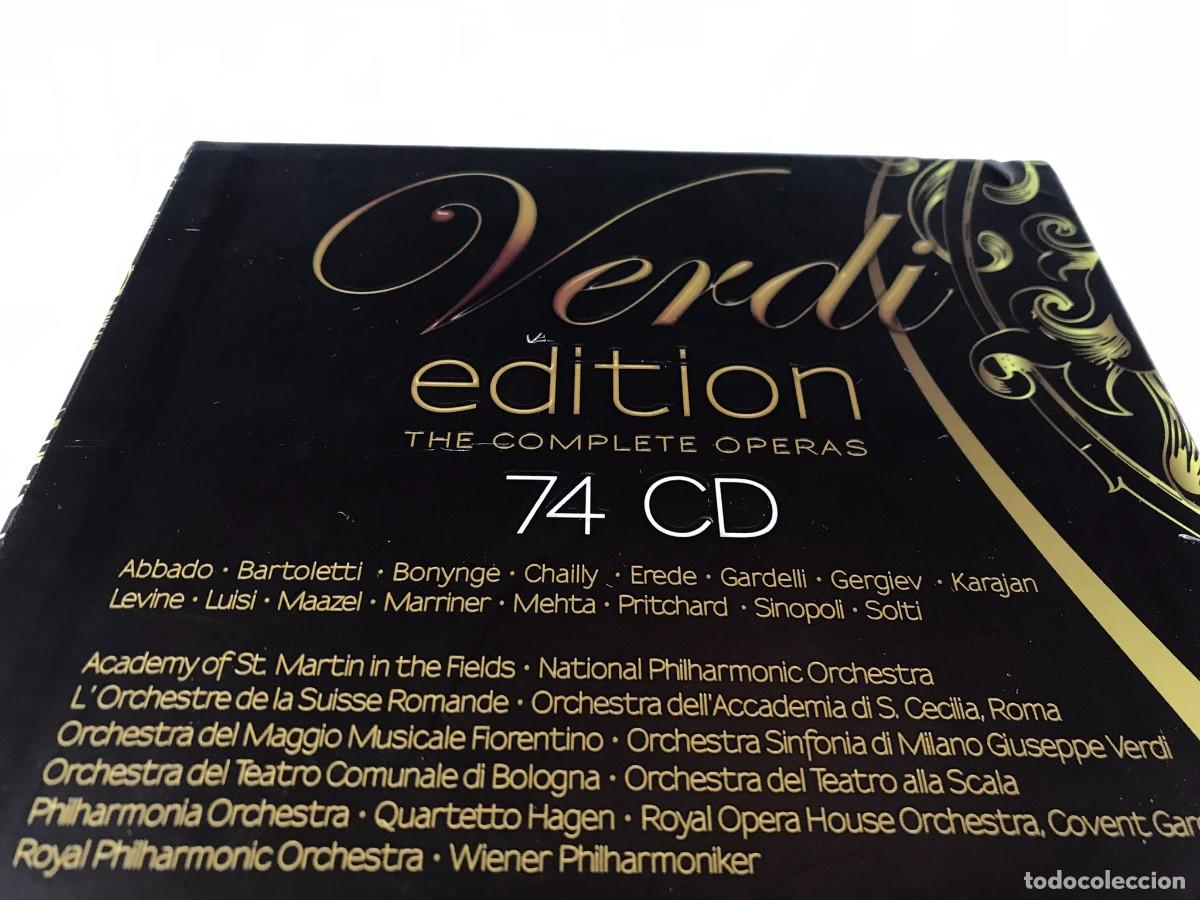 BOX並と思われますVerdi edition   the Complete Operas 74枚組
