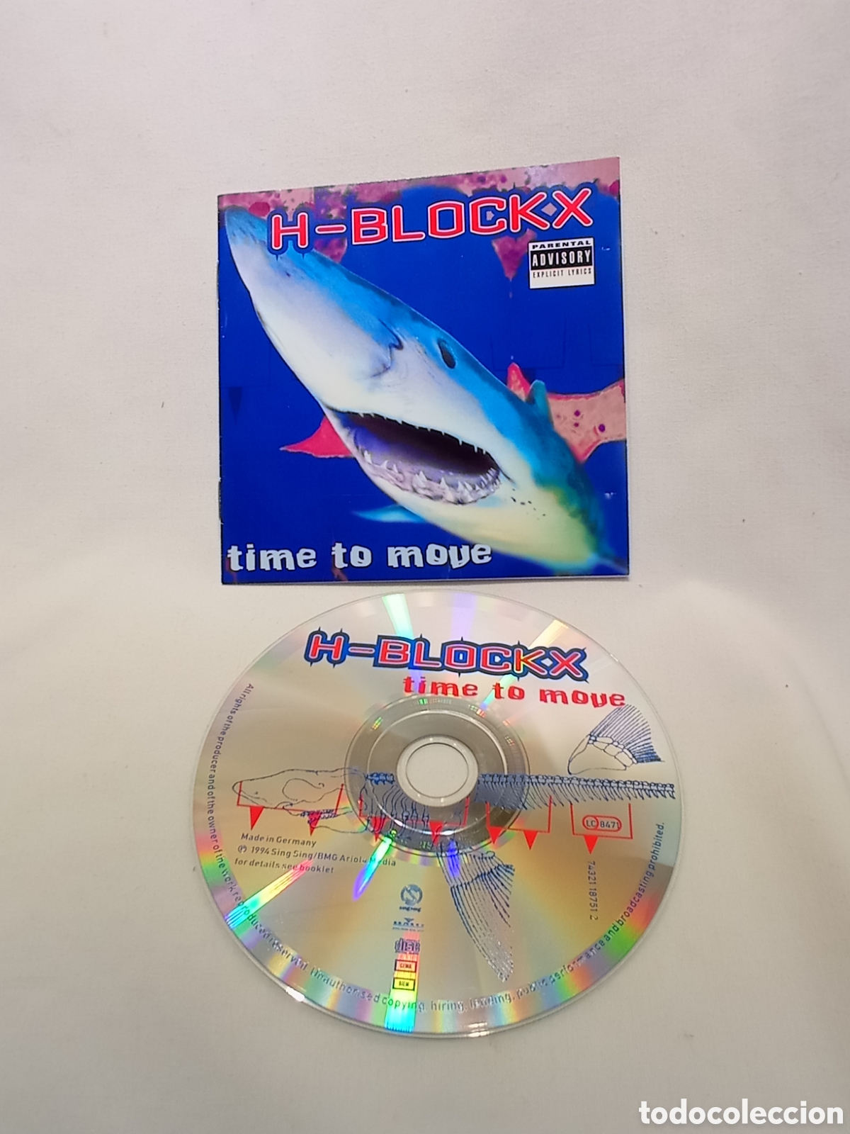CDs de m&uacute;sica: CD H- BLOCKX. TIME TO MOVE. SIN CAJA - Foto 1