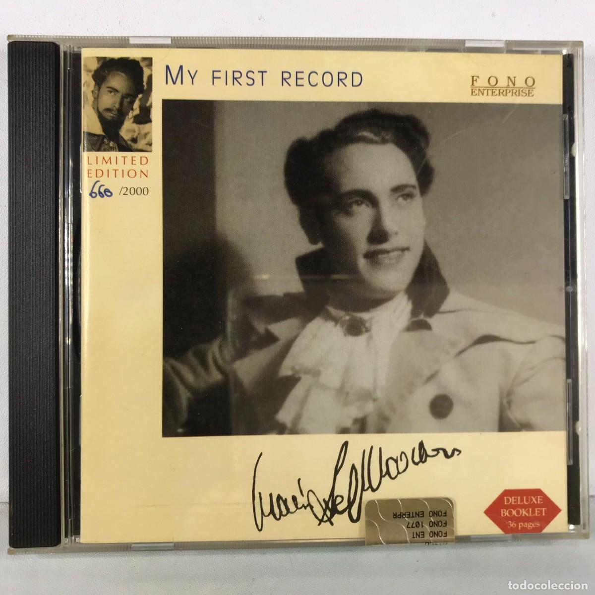 CDs de m&uacute;sica: Mario del M&oacute;naco ● My First Record ● CD, Compilation - Limited Edition N&ordm; 660/2000 - Foto 1