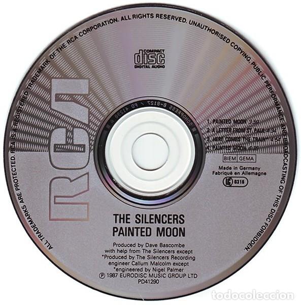 CDs de m&uacute;sica: The Silencers &ndash; Painted Moon. CD, Single 1987 - Foto 4