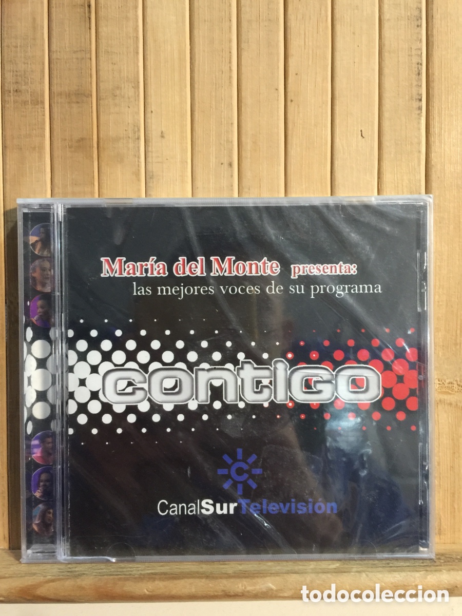 CDs de m&uacute;sica: MARIA DEL MONTE PRESENTA : CONTIGO CD - Precintado - - Foto 1