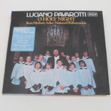 CDs de Música: CD LUCIANO PAVAROTTI - O HOLY NIGHT - KURT HERBERT , NATIONAL PHILHARMONIC.. Lote 380743874