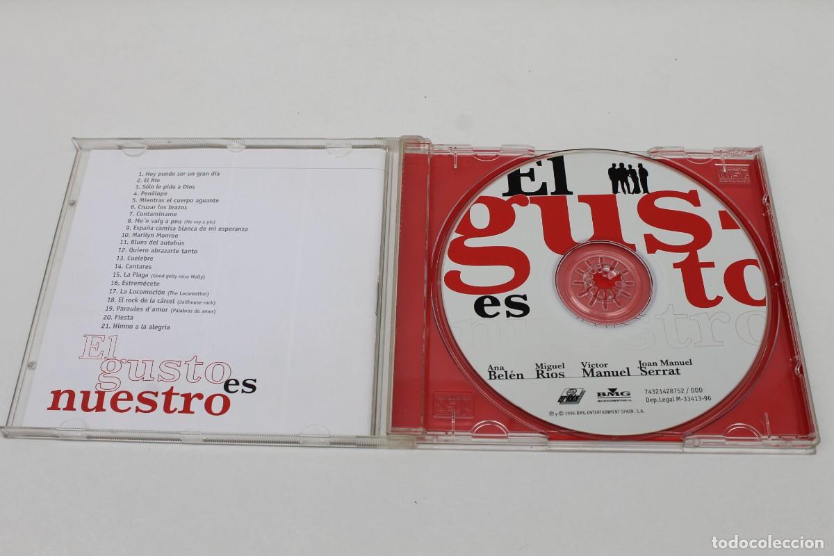 CDs de m&uacute;sica: CD - EL GUSTO ES NUESTRO - Foto 3