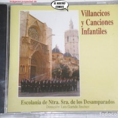 CDs de Música: VILLANCICOS Y CANCIONES INFANTILES, ESCOLANÍA NTRA. SRA. DE LOS DESAMPARADOS CD PRECINTADO, VALENCIA. Lote 380751709