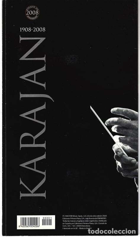 CDs de m&uacute;sica: HERBERT VON KARAJAN 1908 - 2008 (2 CD) - Foto 2
