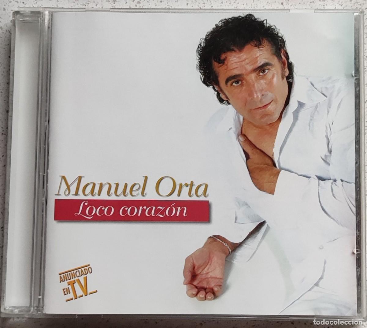 CDs de m&uacute;sica: MANUEL ORTA - LOCO CORAZON (CD) 2002 - 13 TEMAS - Foto 1