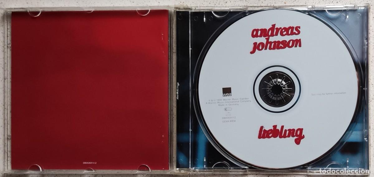 CDs de m&uacute;sica: ANDREAS JOHNSON -LIEBLING (CD) 1999 - 12TEMAS - Foto 2