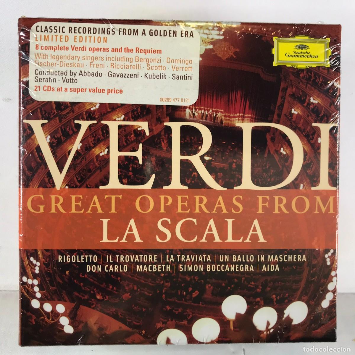 verdi ○ great operas from la scala ○ 21 x cd