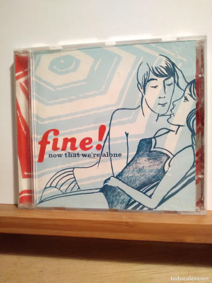 CDs de m&uacute;sica: FINE-NOW THAT WERE ALONE-CD- - Foto 1
