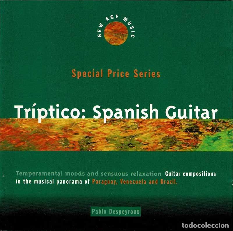 CDs de m&uacute;sica: Pablo Despeyroux - Tr&iacute;ptico: Spanish Guitar. CD - Foto 1