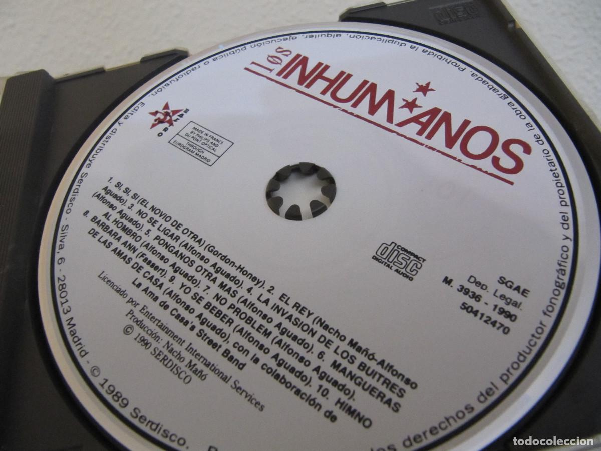 CDs de m&uacute;sica: LOS INHUMANOS CD 50412470 1990 - Foto 3