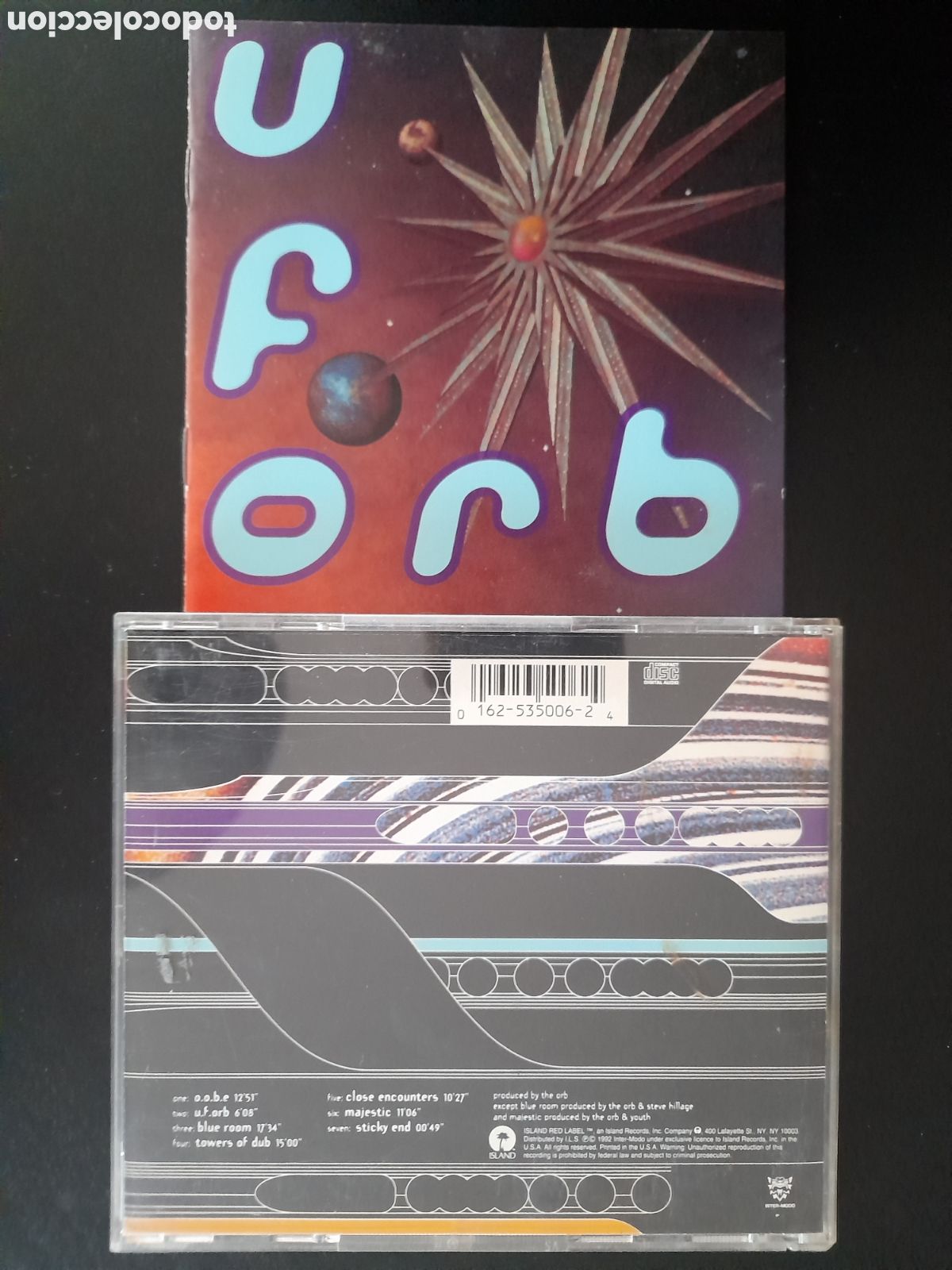 CDs de m&uacute;sica: ORB, U.F.ORB - Foto 1