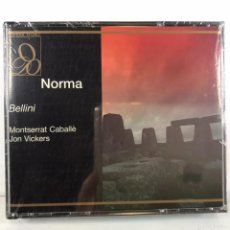 CDs de Música: MONSERRAT CABALLÉ ● JON VICKERS - NORMA DE BELLINI ● 3 X CD BOX. Lote 380926299