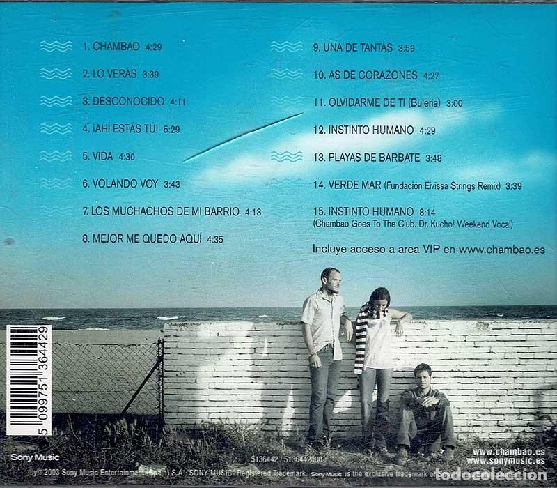 CDs de m&uacute;sica: Chambao - Endorfinas En La Mente. CD - Foto 2