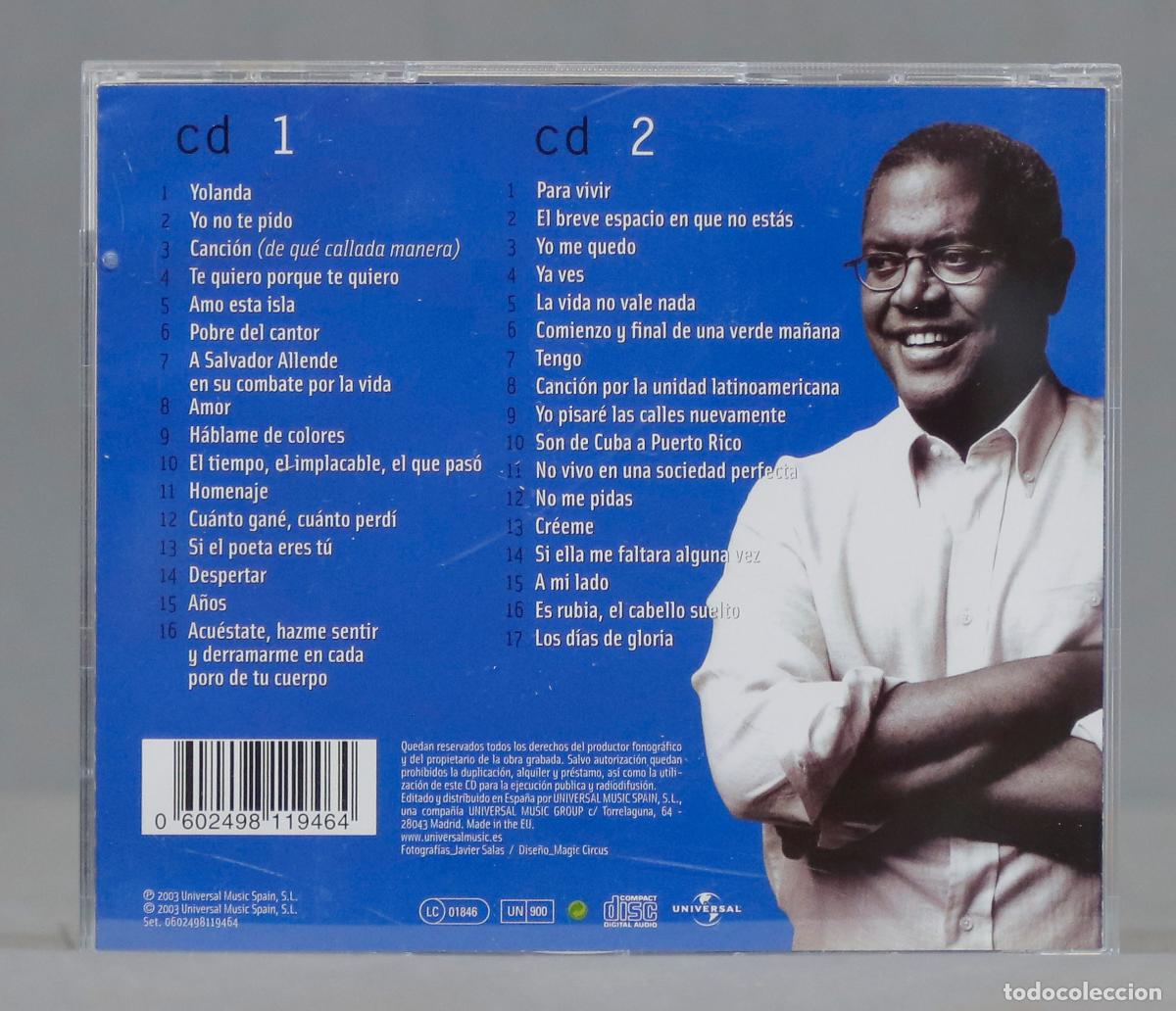 CDs de m&uacute;sica: 2 CD. Pablo Milan&eacute;s &ndash; Antolog&iacute;a - Foto 2