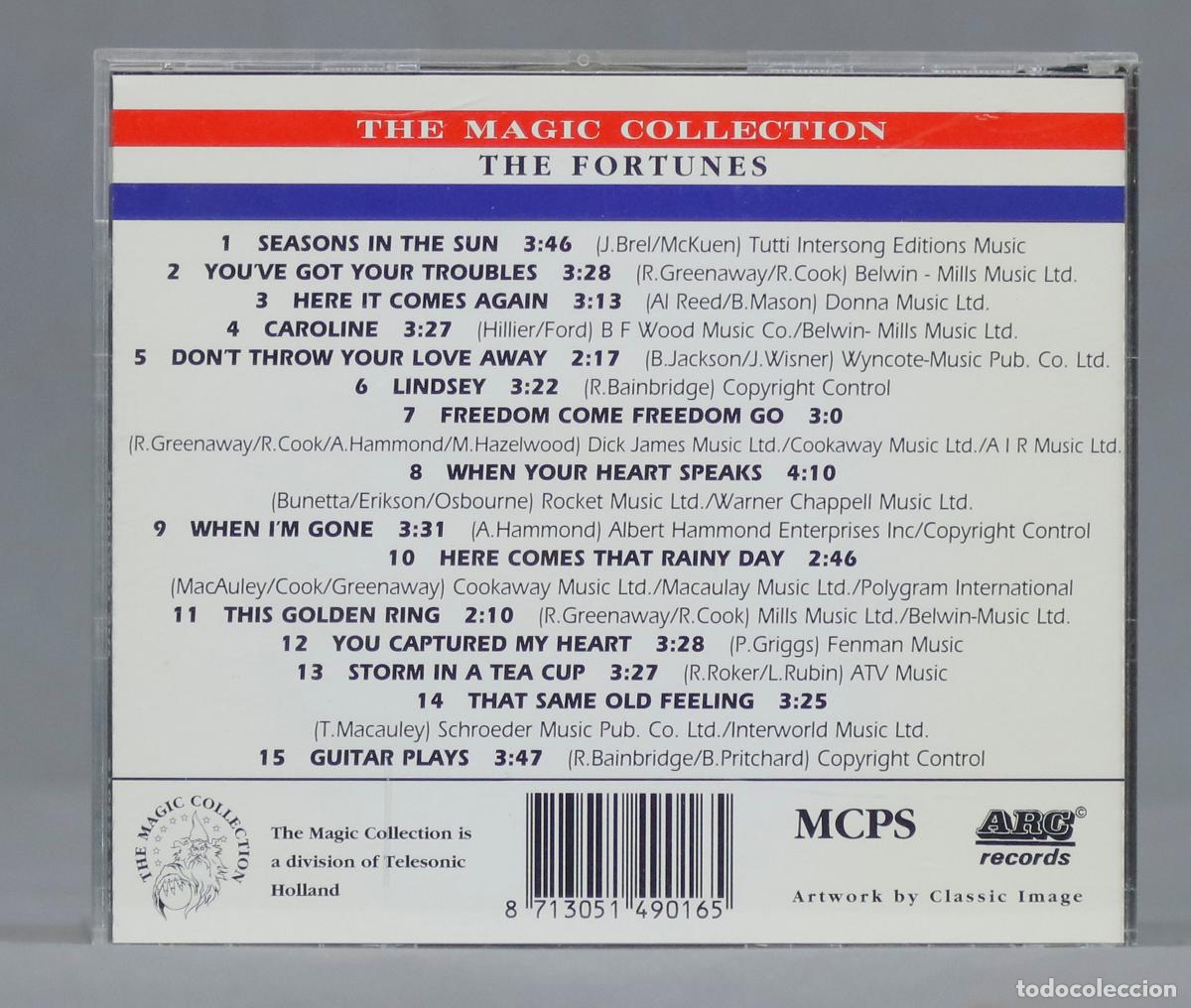 CDs de m&uacute;sica: CD. The Fortunes &ndash; The Magic Collection - Foto 2