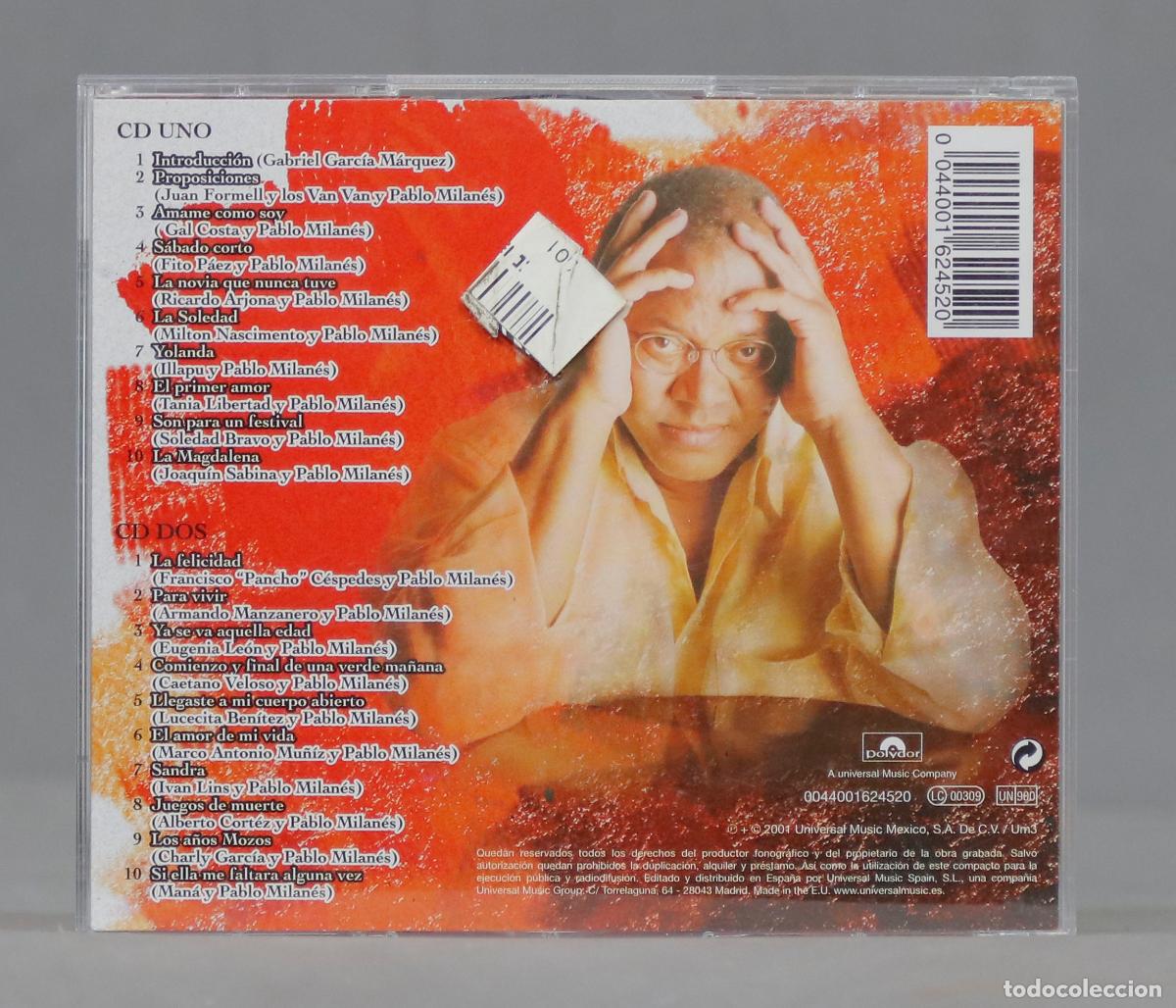 CDs de m&uacute;sica: CD. Pablo Milan&eacute;s &ndash; Pablo Querido - Foto 2