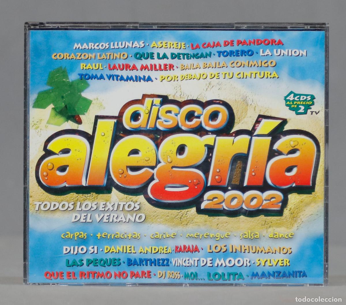 CDs de m&uacute;sica: 3 CD. Disco Alegr&iacute;a 2002 - Foto 1