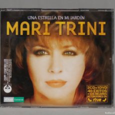 CDs de Música: 2 CD+DVD. MARI TRINI – UNA ESTRELLA EN MI JARDÍN