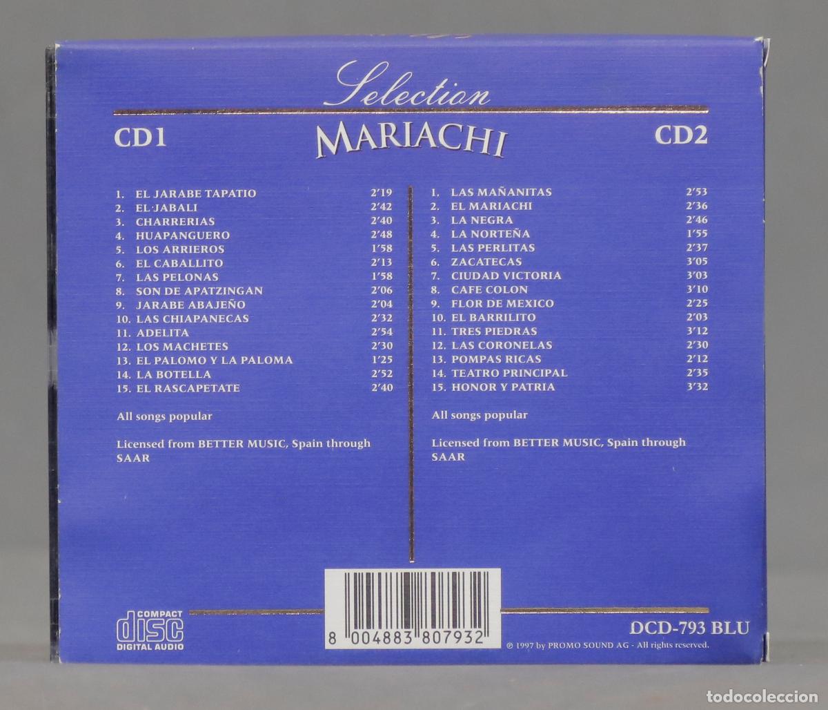 CDs de m&uacute;sica: 2 CD. Selection: Mariachi - Foto 2
