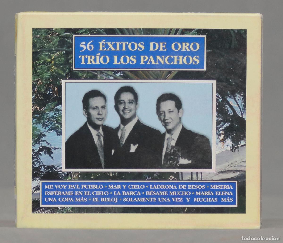 CDs de m&uacute;sica: 3 CD. TRIO LOS PANCHOS. 56 EXITOS DE ORO - Foto 1