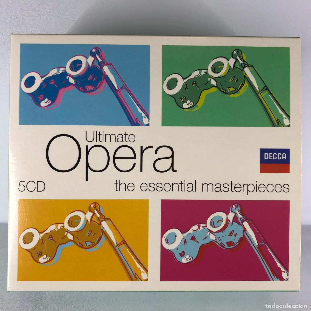 CDs de m&uacute;sica: Ultimate Opera ● The Essential Masterpieces ● 5 x CD, Compilation Box Set 2007 - Foto 1