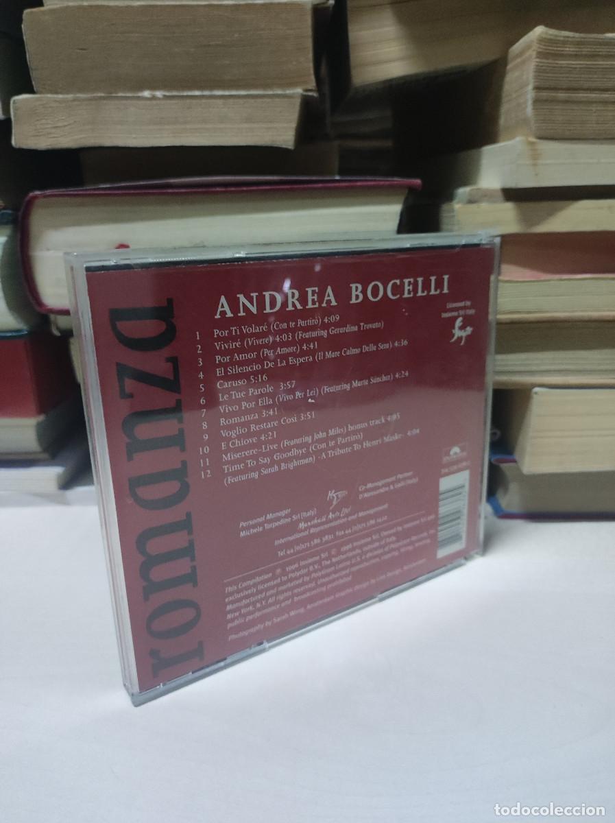CDs de m&uacute;sica: Andrea Bocelli &ndash; Romanza - Foto 2