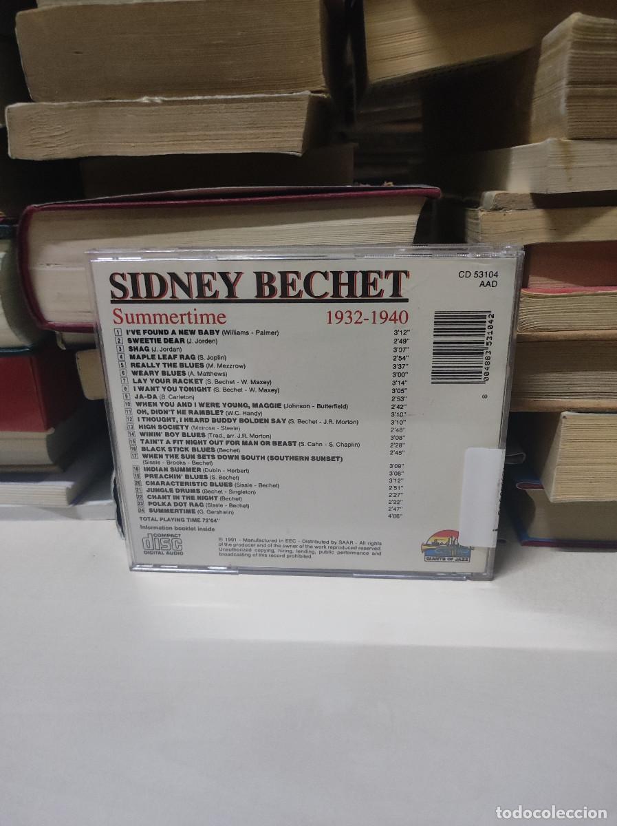 CDs de m&uacute;sica: SIDNEY BECHET SUMMERTIME - Foto 2