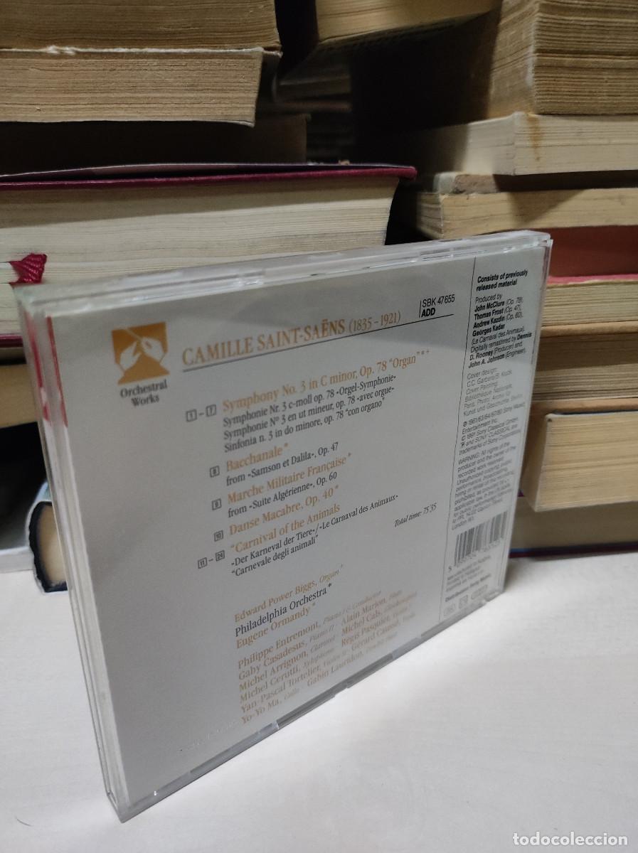 CDs de m&uacute;sica: SYMPHONY NO. 3 SAINT-SAENS DANSE MACABRE - Foto 2