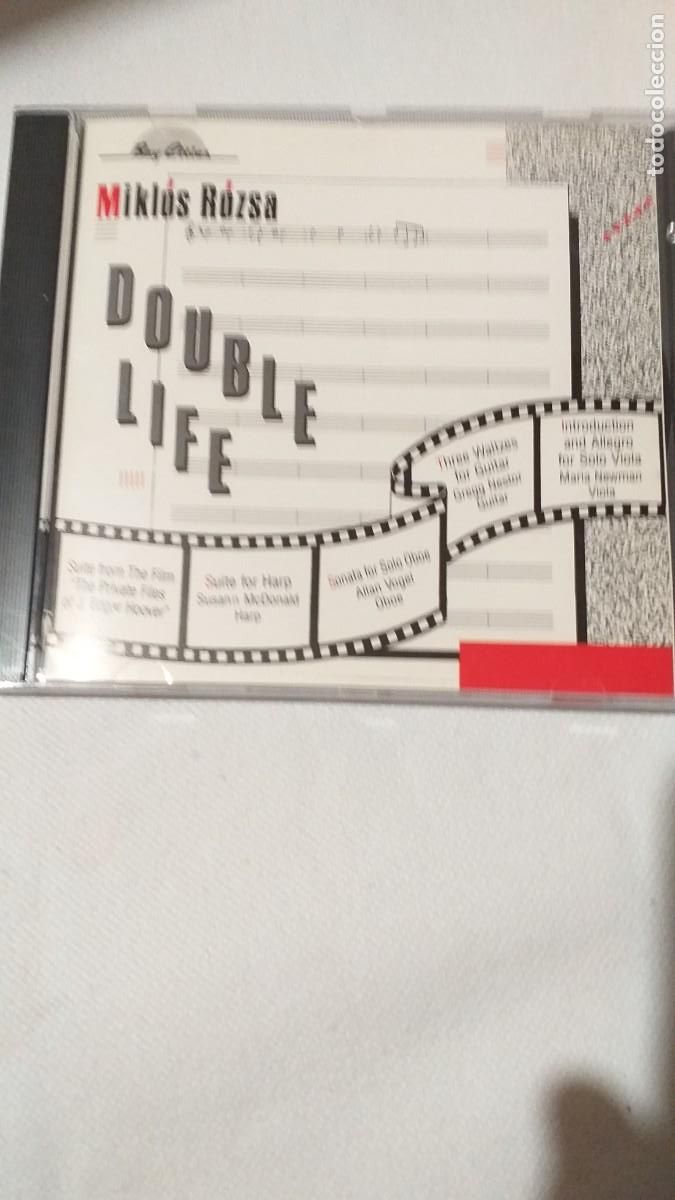CDs de m&uacute;sica: MIKLOS ROZSA: DOUBLE LIFE - Foto 1