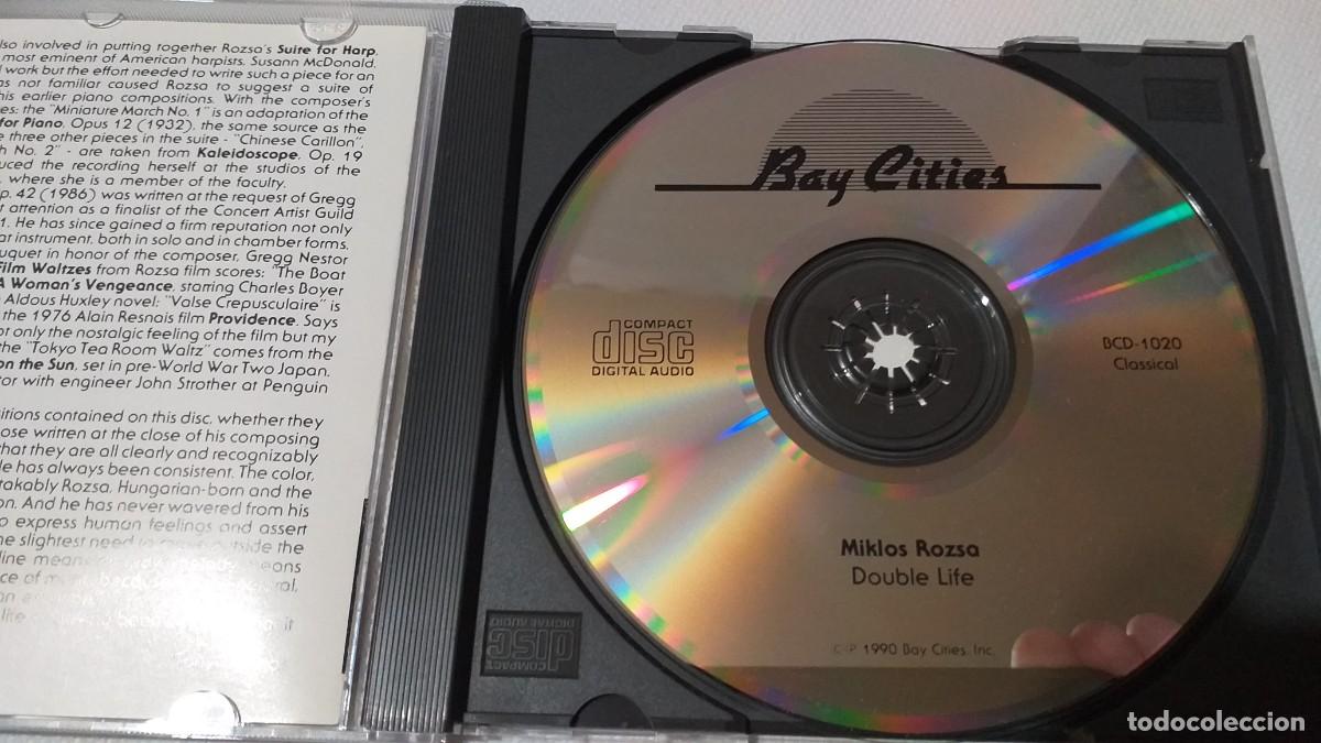 CDs de m&uacute;sica: MIKLOS ROZSA: DOUBLE LIFE - Foto 3