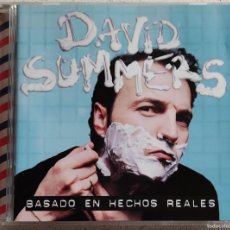 CDs de Música: DAVID SUMMERS - BASADO EN HECHOS REALES (CD) 2000 - 12 TEMAS
