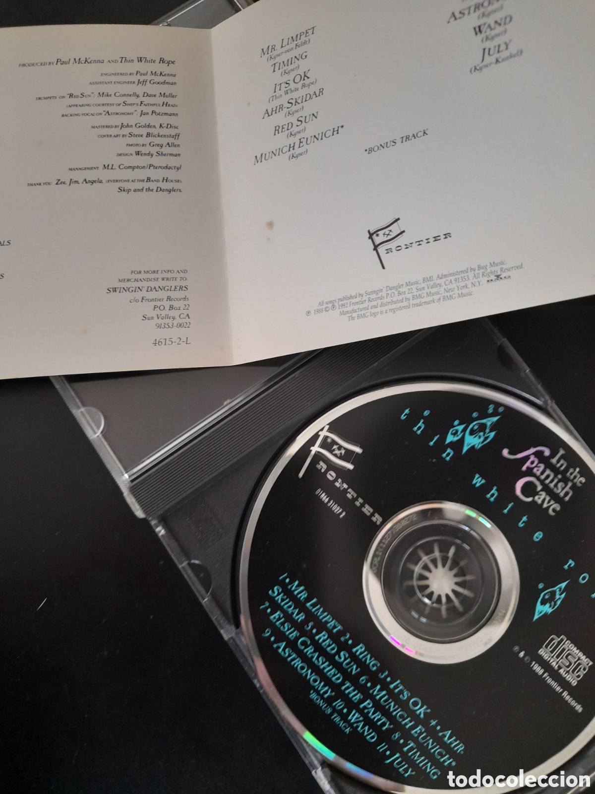CDs de m&uacute;sica: THIN WHITE ROPE, IN THE SPANISH CAVE - Foto 2
