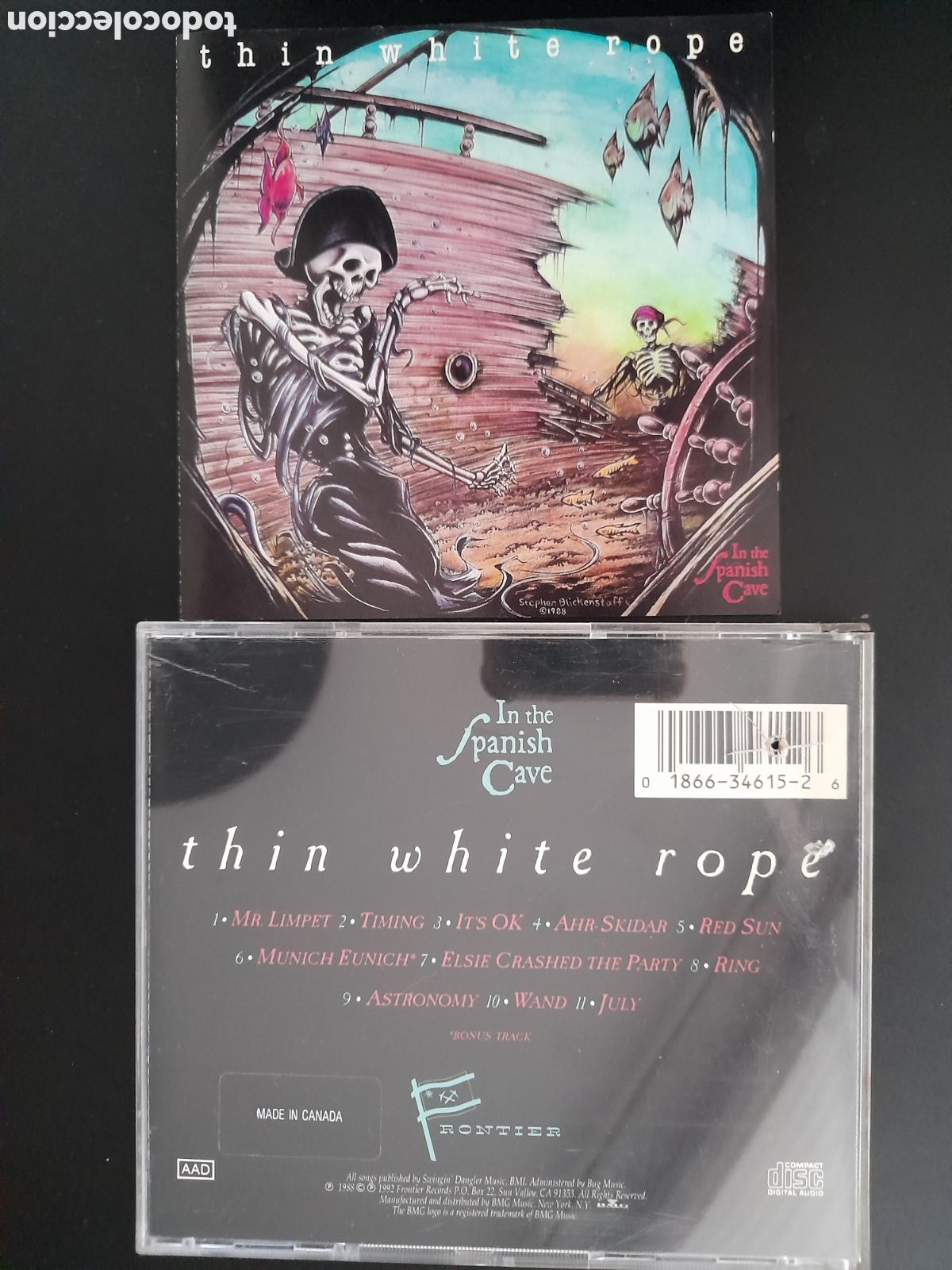 CDs de m&uacute;sica: THIN WHITE ROPE, IN THE SPANISH CAVE - Foto 1
