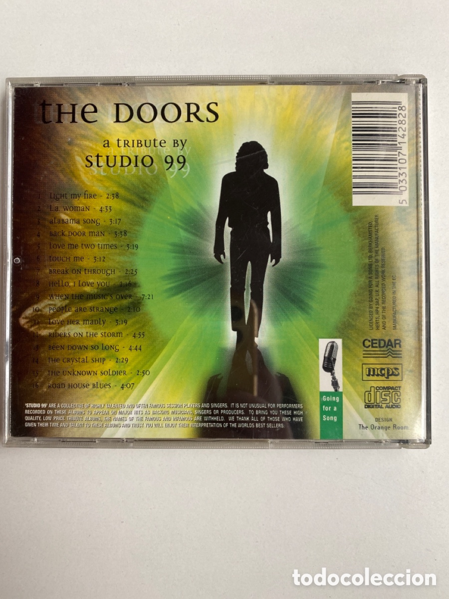 CDs de m&uacute;sica: THE DOORS-A TRIBUTE BY STUDIO 99 - Foto 2