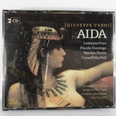 CDs de Música: PLÁCIDO DOMINGO, MARILYN HORNE ● JAMES LEVINE - AIDA ● 2 X CD, ALBUM, STEREO. Lote 381095934