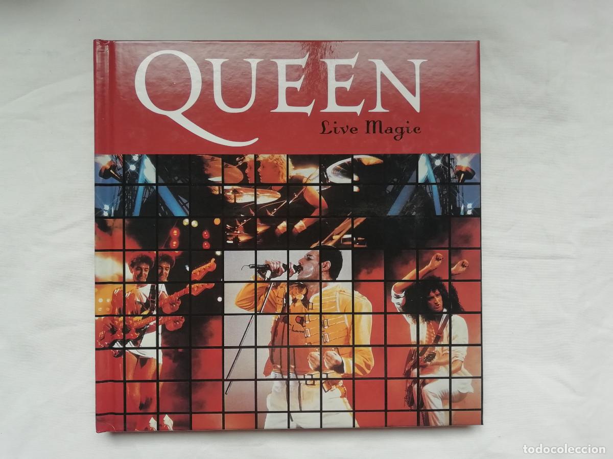 CDs de m&uacute;sica: QUEEN LIVE MAGIC LIBRO DISCO CD - Foto 1