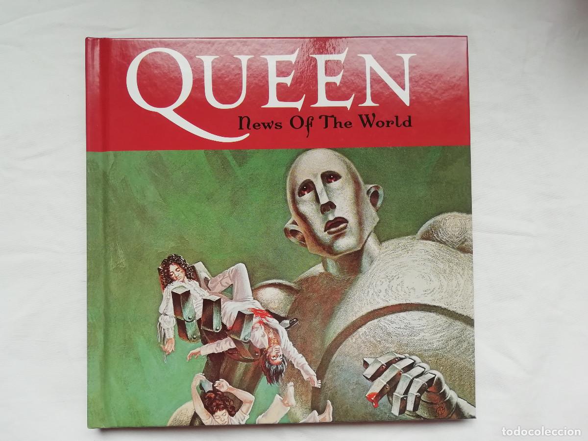 CDs de m&uacute;sica: QUEEN NEWS WORLD LIBRO DISCO CD - Foto 1