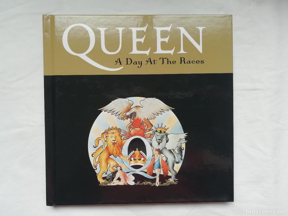 CDs de m&uacute;sica: QUEEN A DAY AT THE RACES LIBRO DISCO CD - Foto 1