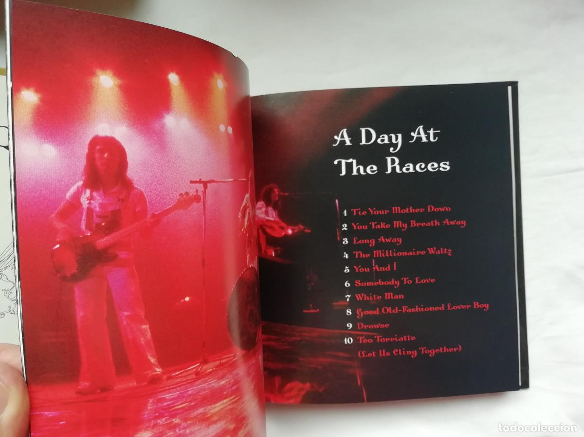 CDs de m&uacute;sica: QUEEN A DAY AT THE RACES LIBRO DISCO CD - Foto 4