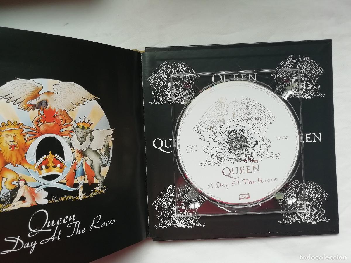 CDs de m&uacute;sica: QUEEN A DAY AT THE RACES LIBRO DISCO CD - Foto 5
