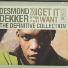 CDs de Música: DESMOND DEKKER - THE DEFINITIVE COLLECTION (2 X CD TROJAN 2005)