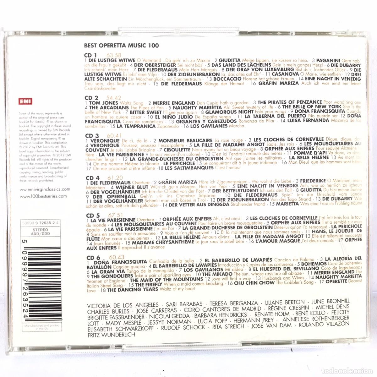 CDs de m&uacute;sica: Various ● 100 Best Opera Classics ● 6 x CD, Compilation UK 2004 - Foto 6