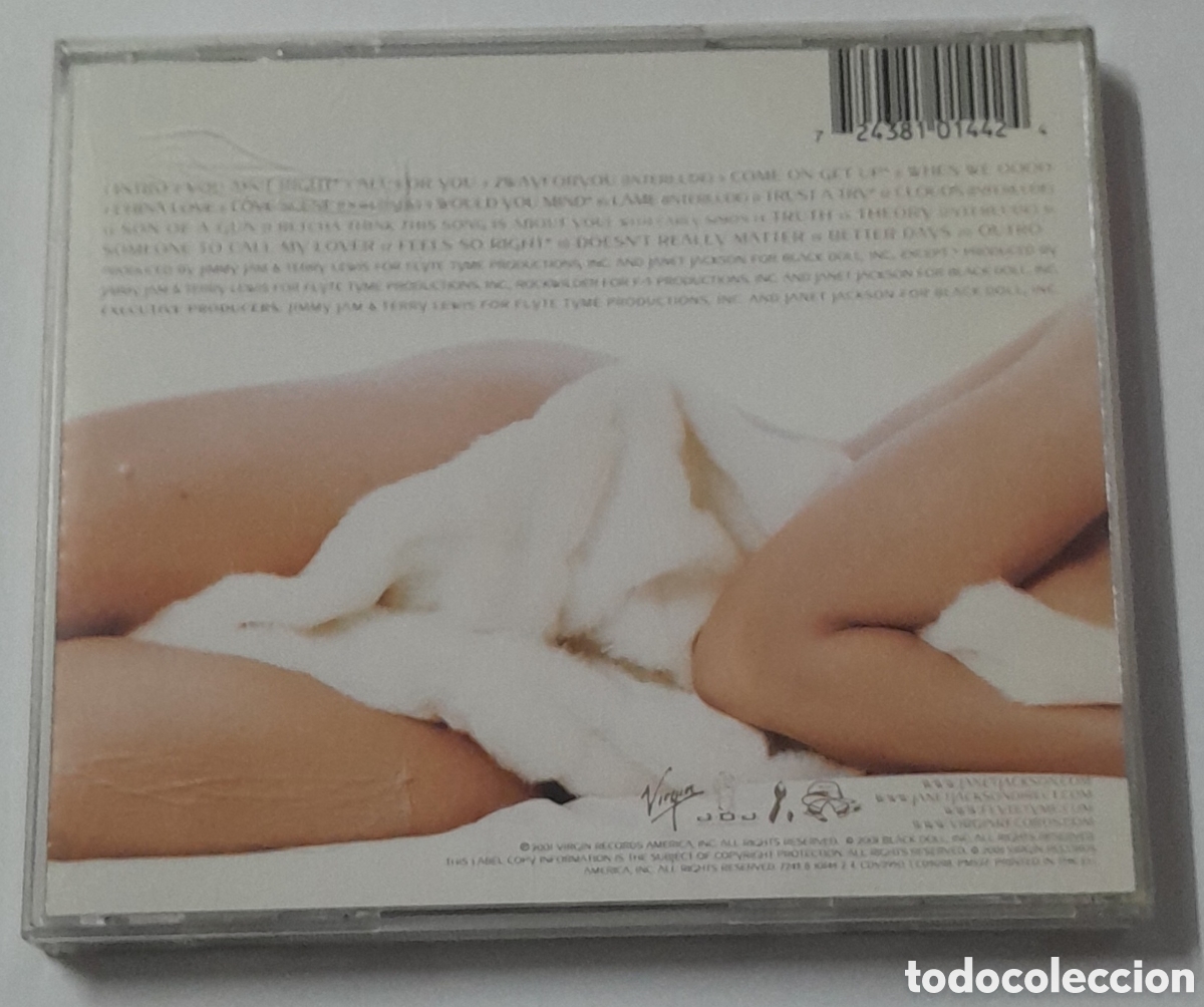 CDs de m&uacute;sica: JANET JACKSON - ALL FOR YOU - Foto 2